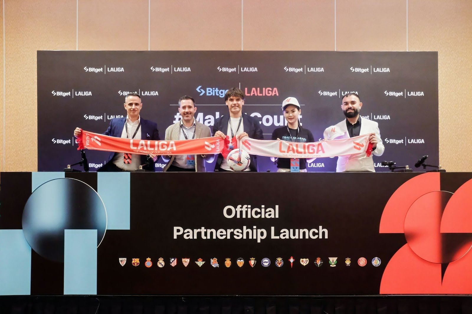 Bitget Enters A Multi-Million Dollar Deal With La Liga to Explore Crypto-Sports Synergy