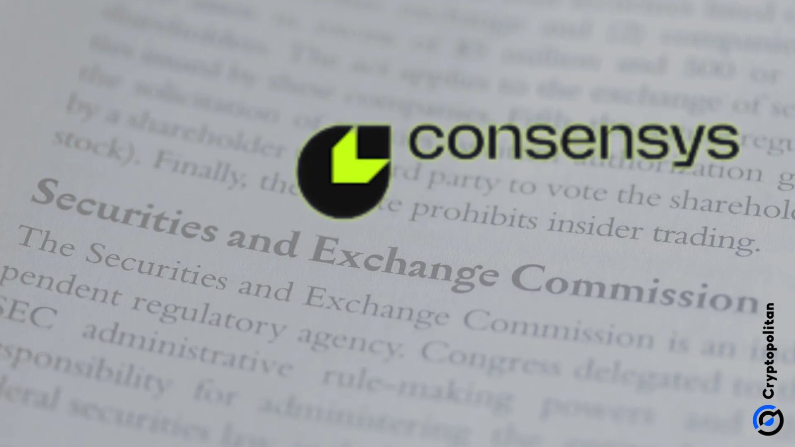 U.S. judge dismisses ConsenSys lawsuit against SEC