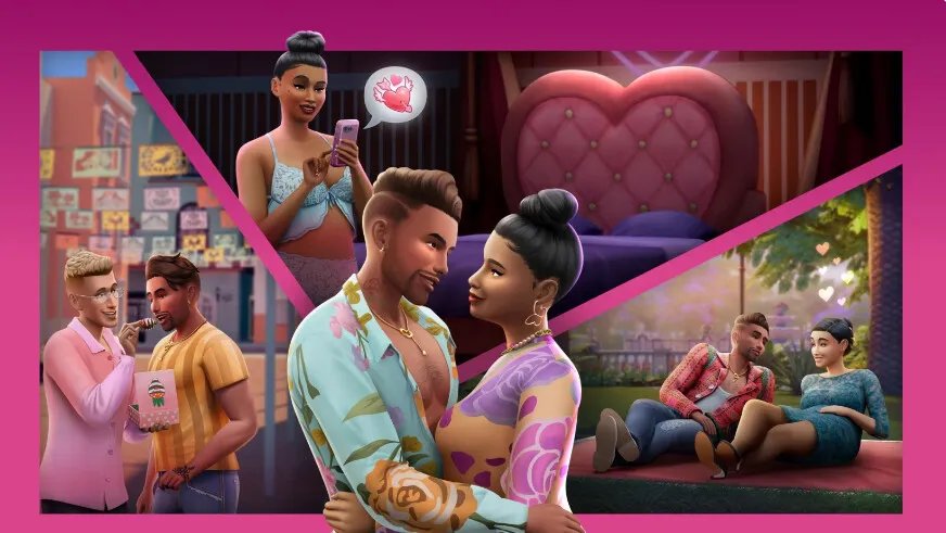 The Sims 4 love struck expansion