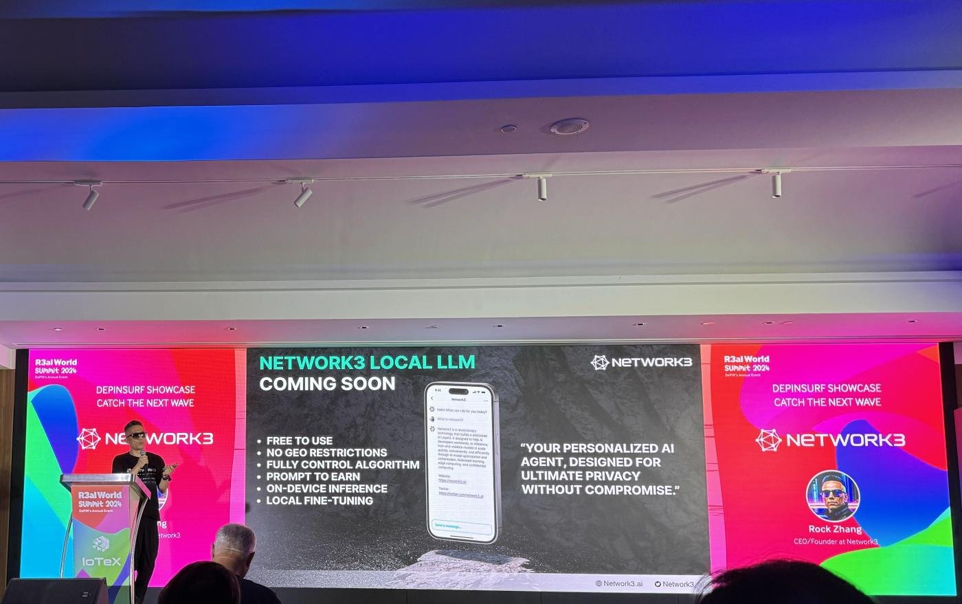 Network3 Unveils Local LLM Feature at TOKEN2049 DePIN Summit to Optimize Smart Device AI Capabilities