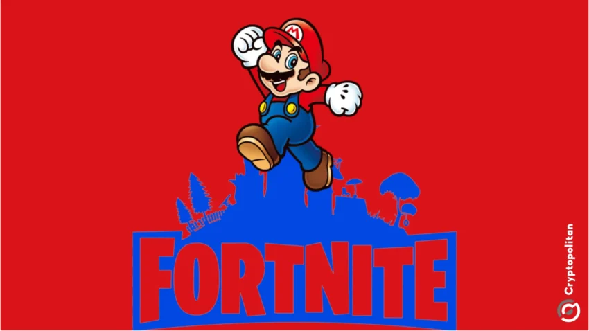 Fortnite ft Super Mario might actually happen