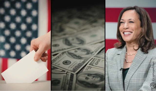 US dollar dips as some national polls swing toward Harris